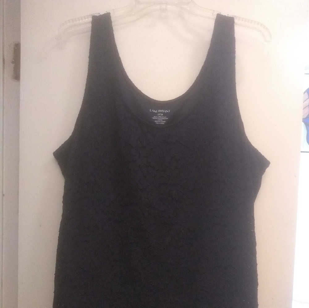 Lane Bryant lace tank top